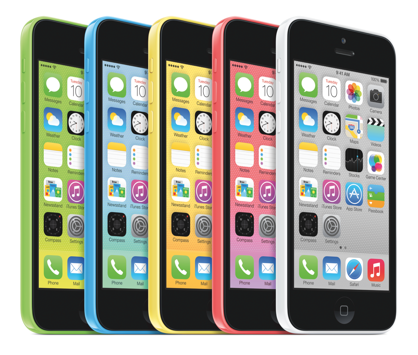 Iphone 5c нет изображения